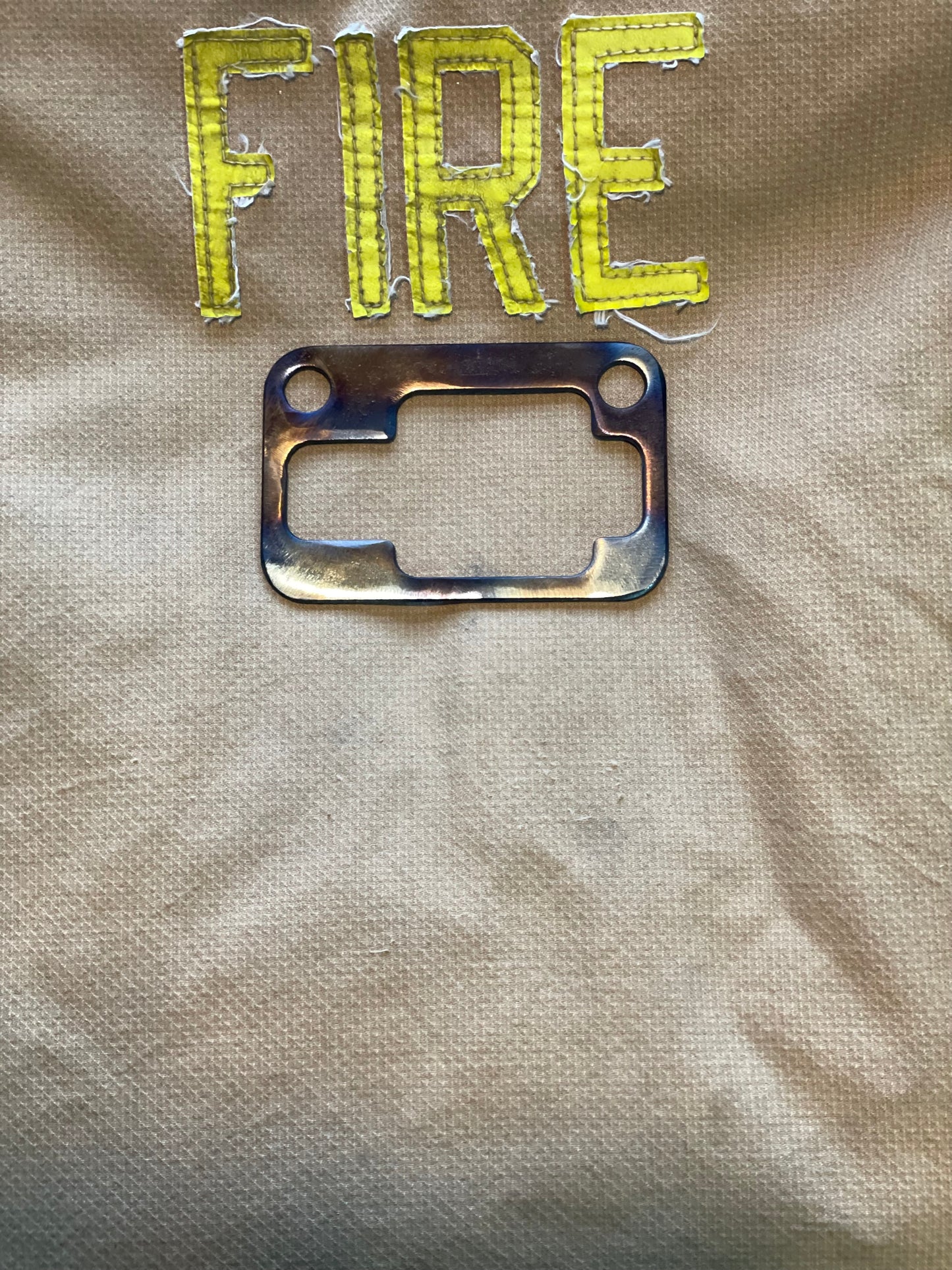 Steel Firefighter Radio Holster