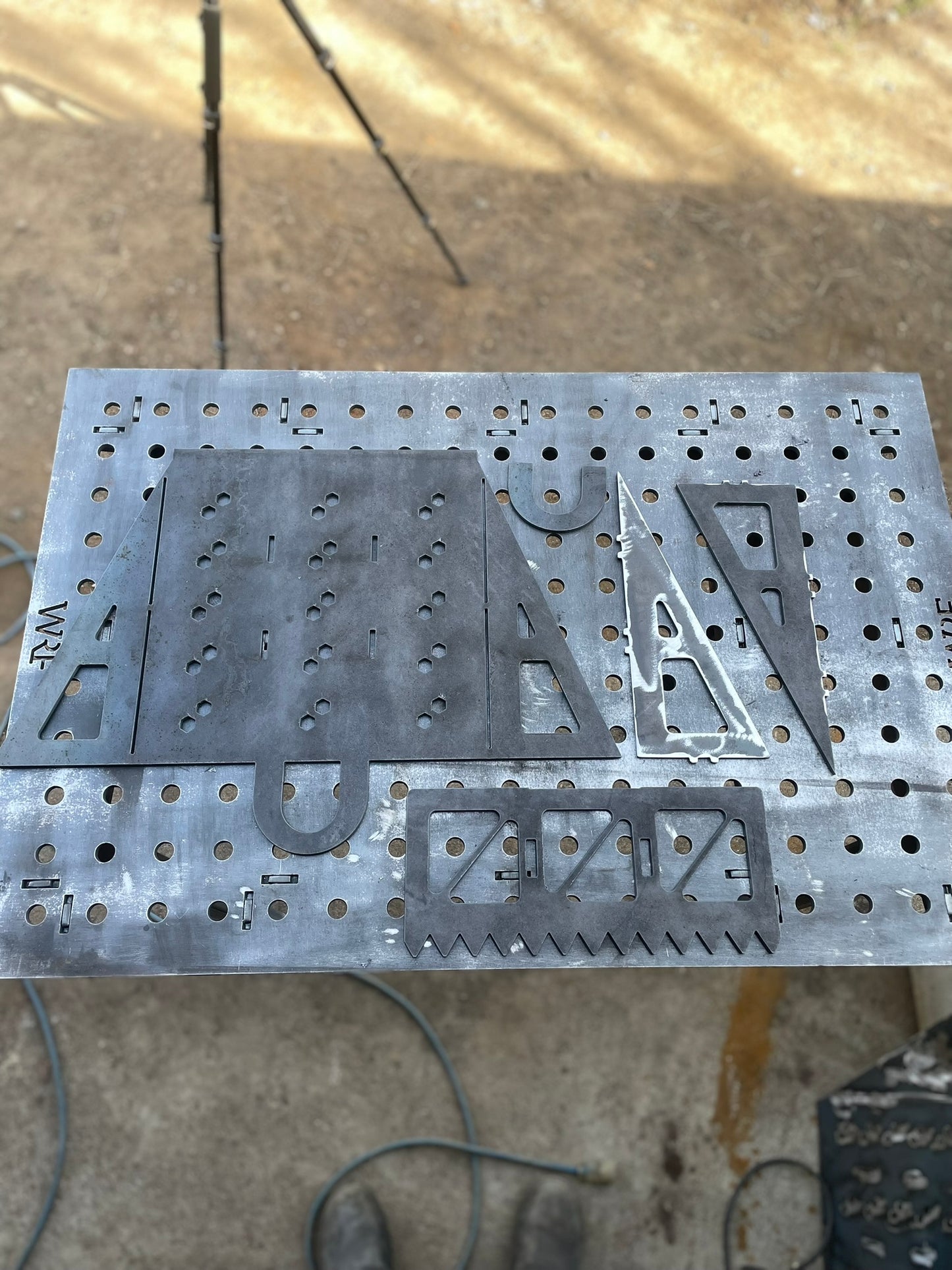 Weld-it-yourself Winching Scotch Blocks
