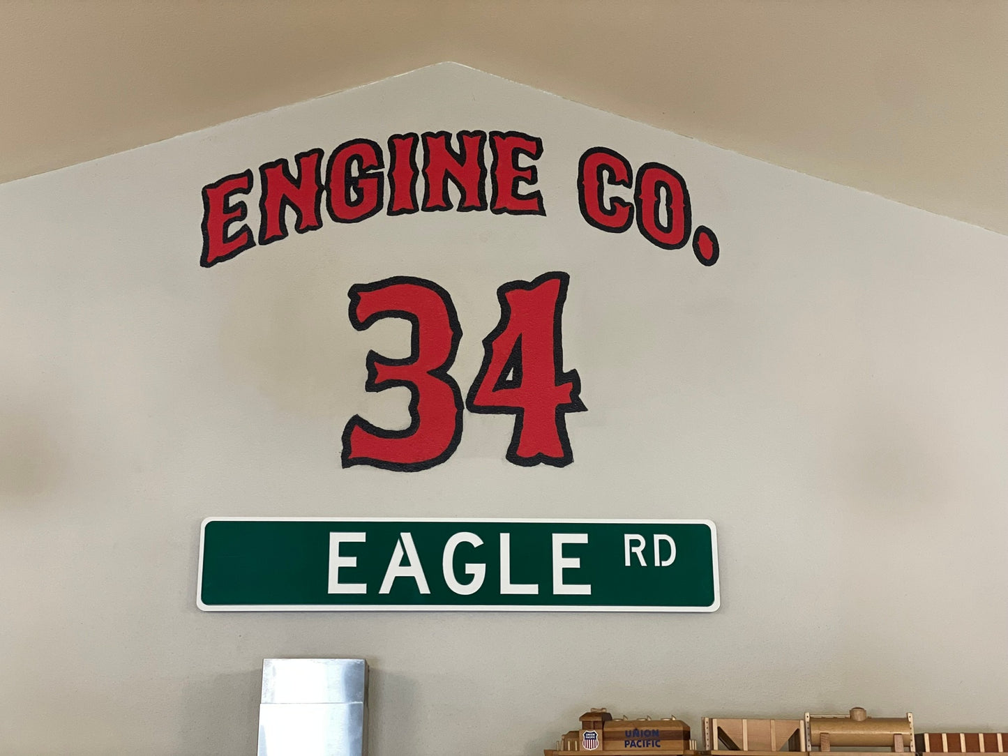 Large Powder Coated Metal Street Sign