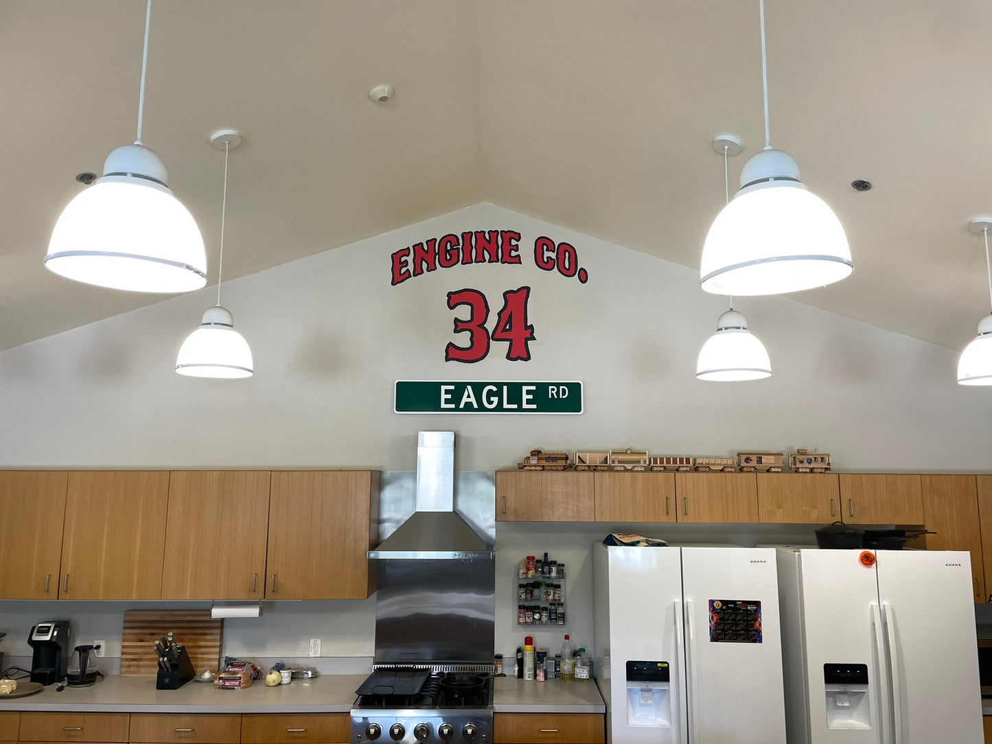 Large Powder Coated Metal Street Sign