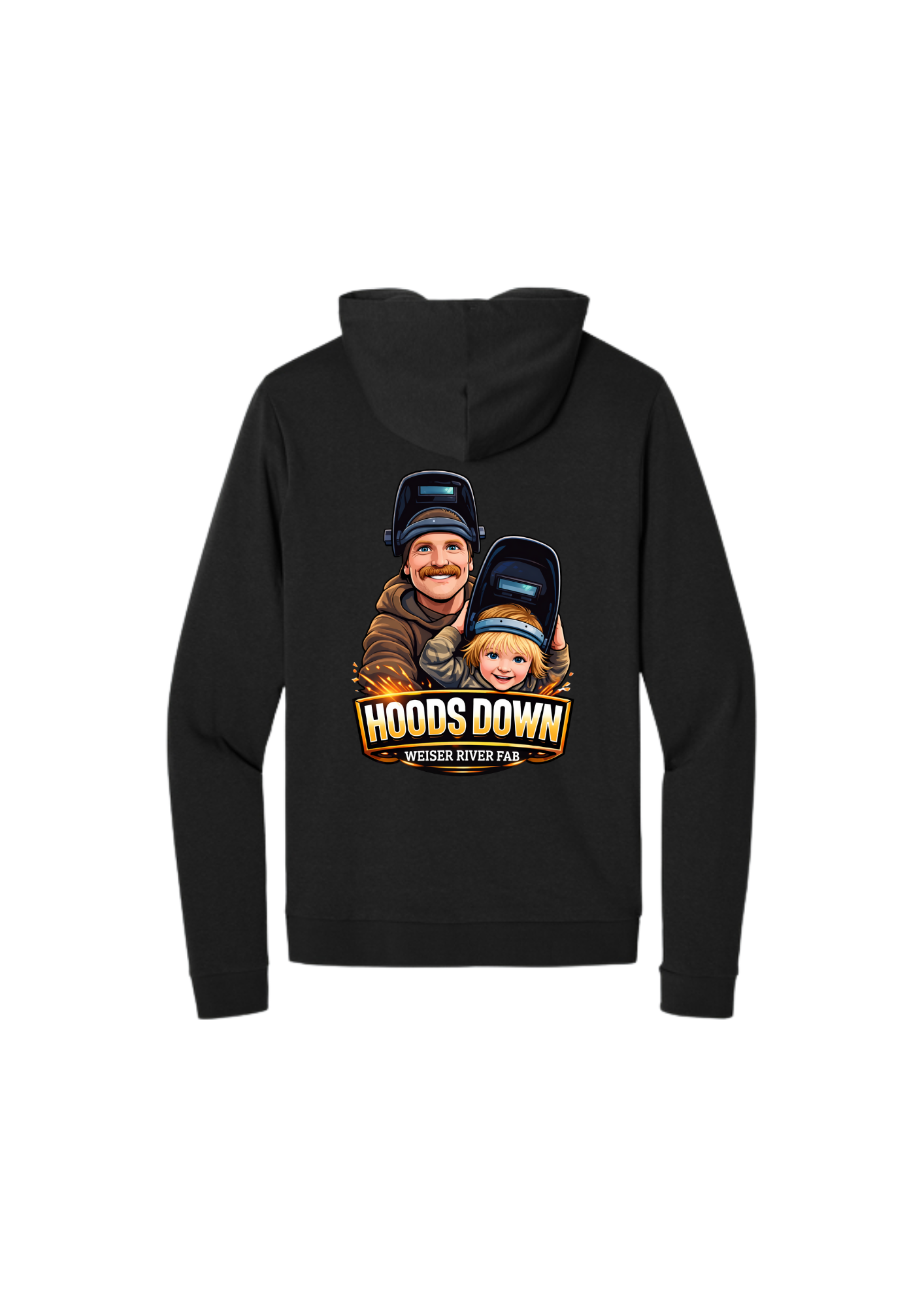 "Hoods Down" Weiser River Fab Shirt/Sweatshirt