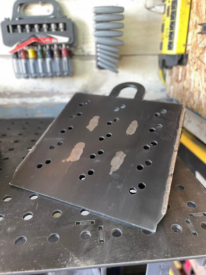 Weld-it-yourself Winching Scotch Blocks