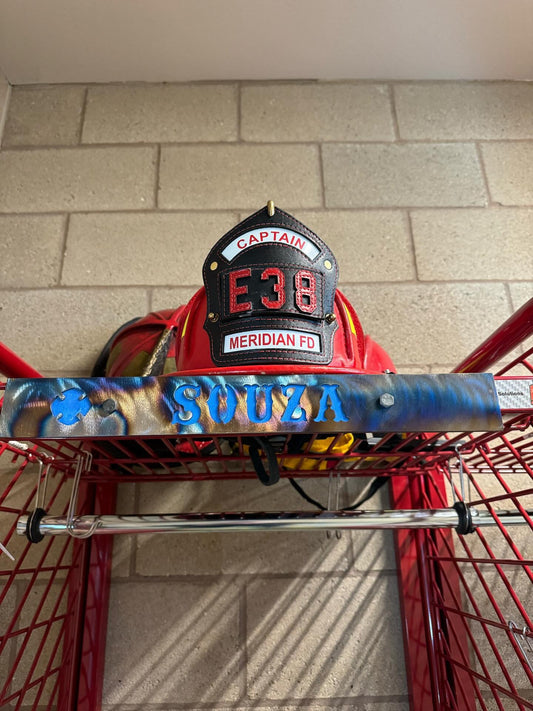 Custom Firefighter Turnout Locker Nametag