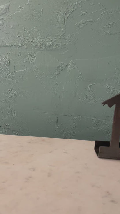 Small Rustic Metal Nativity Tealight Holder
